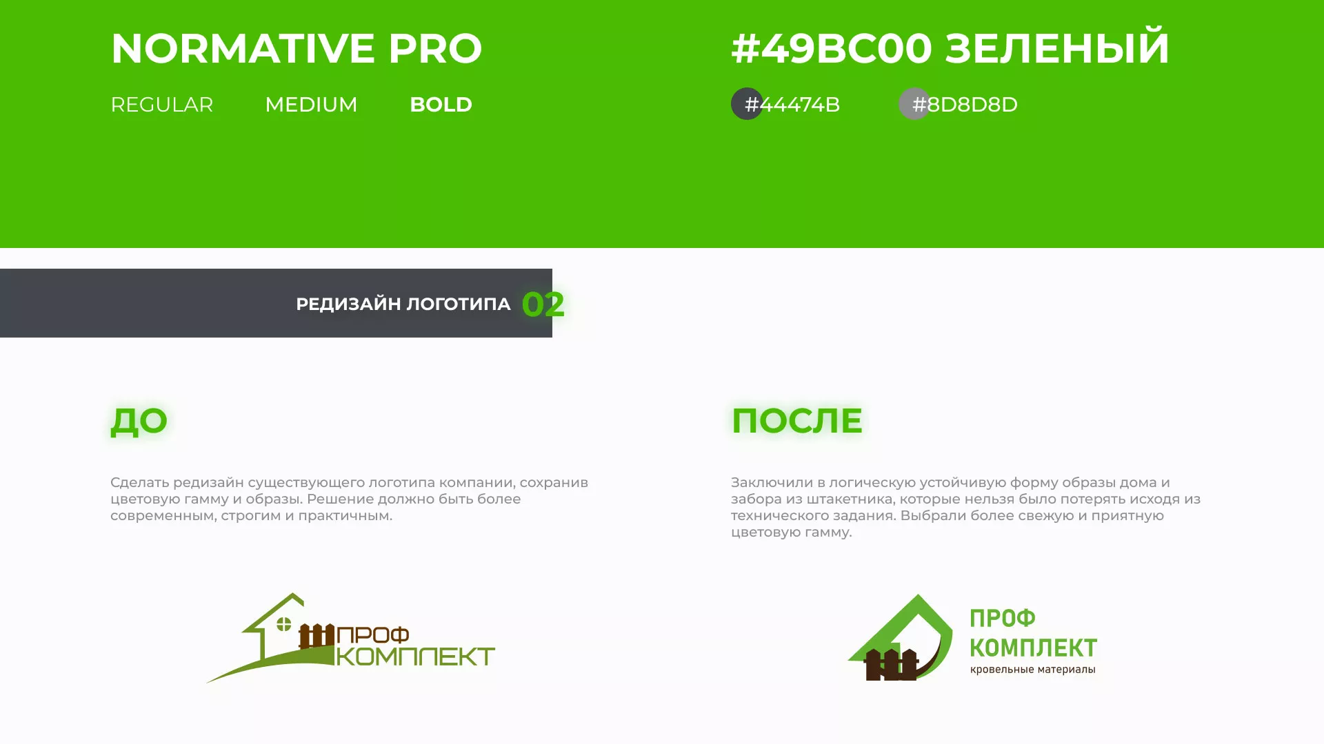 Создание сайта компании «Проф Комплект» в Лихославле