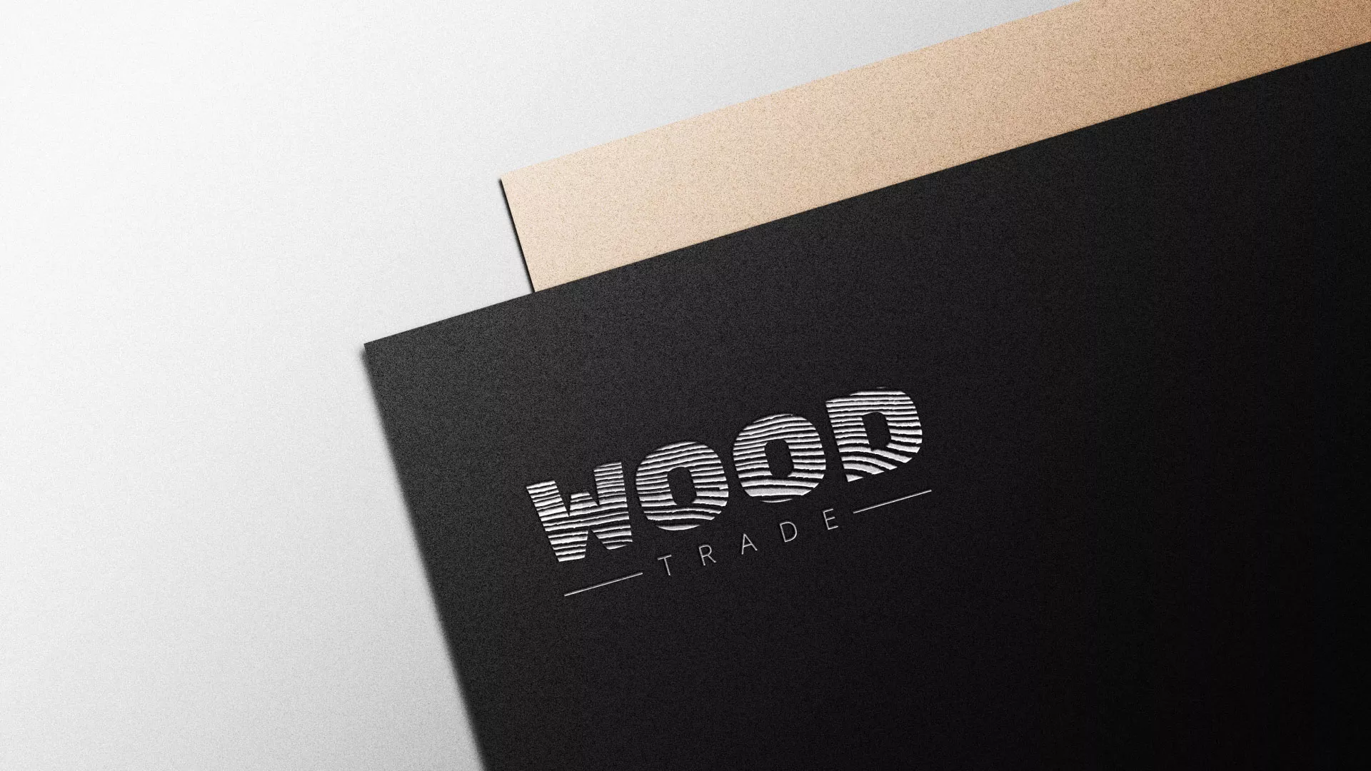 Разработка логотипа для компании «Wood Trade» в Лихославле